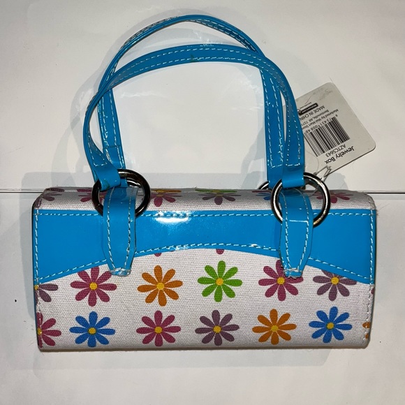 JEWELRY BOX ORGANIZER TRAVEL CASE PURSE FOR RINGS NECKLACE EARRINGS BRACELETS - Picture 3 of 9